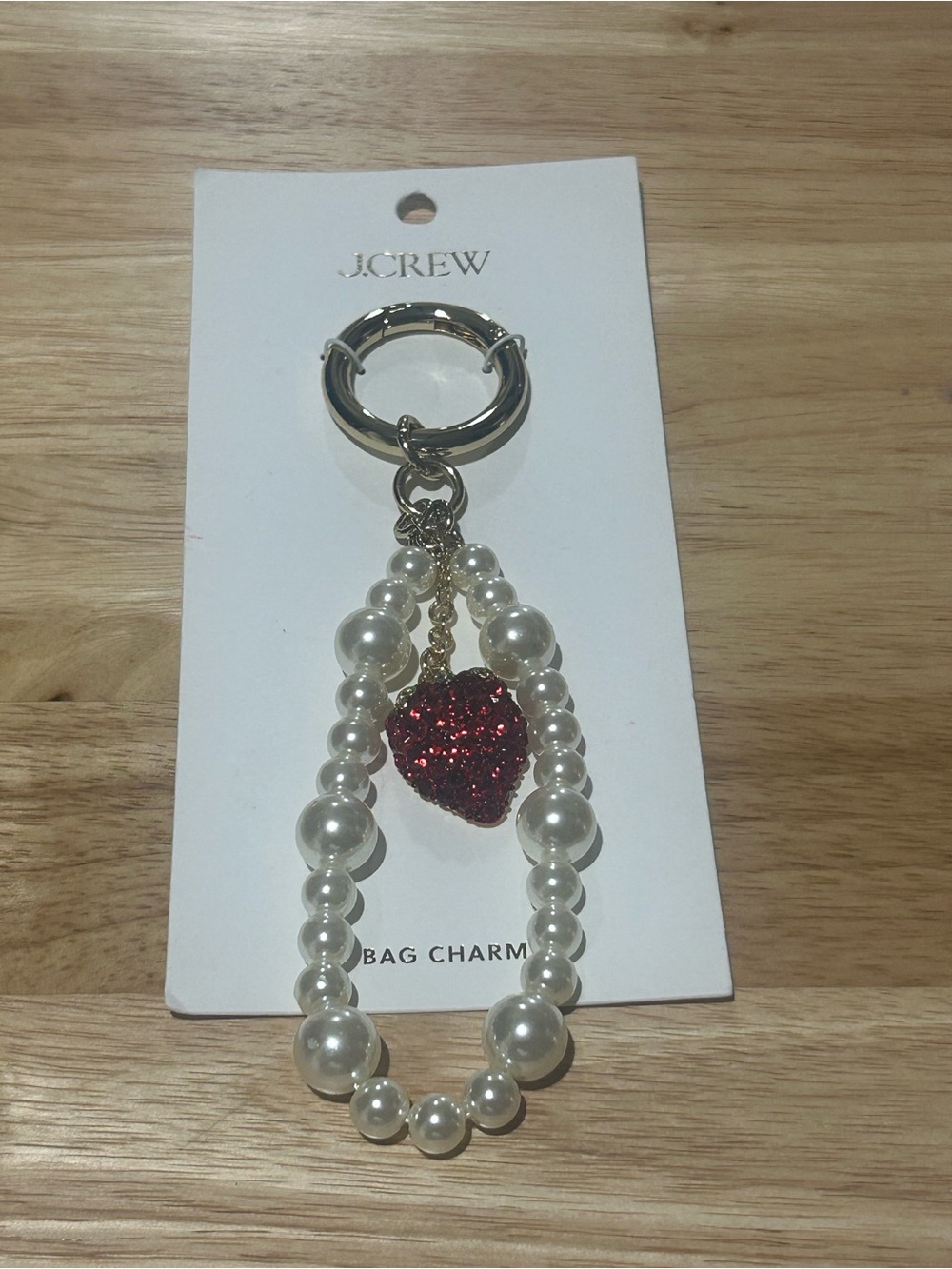 NWT J. Crew Factory Bag Charm